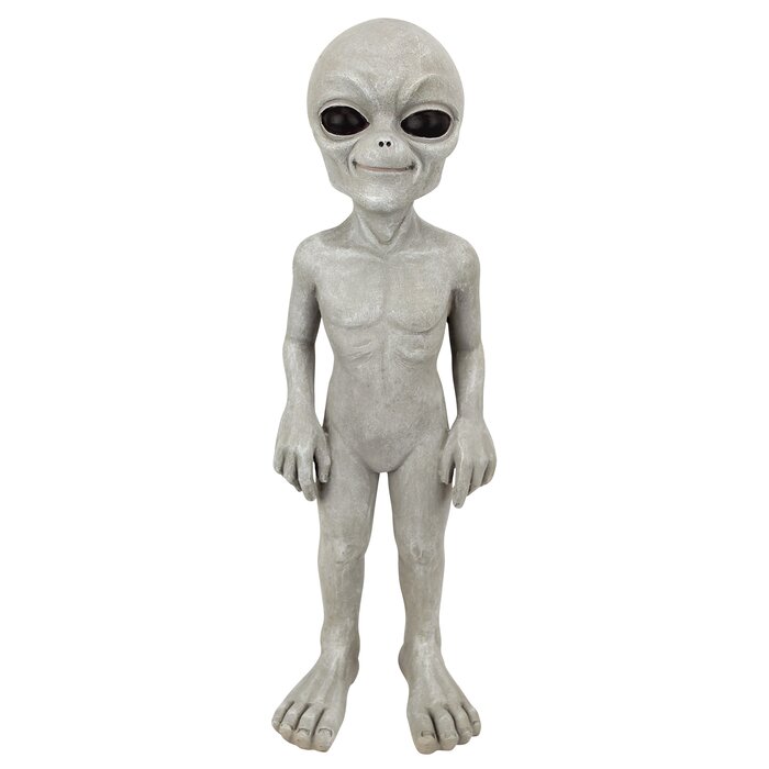 Design Toscano Out of this World Aliens Extra Terrestrial Small Statue